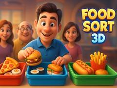 Cluiche Food Sort 3D