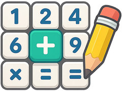Cluiche Math Crossword Puzzle Genius Edition