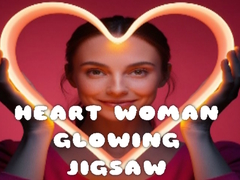 Cluiche Heart Woman Glowing Jigsaw