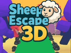 Cluiche Sheep Escape 3D