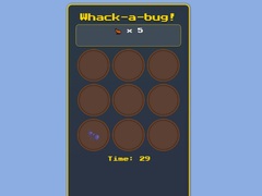 Cluiche Whack A Bug Challenge