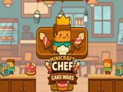Cluiche Minicraft Chef Cake Wars