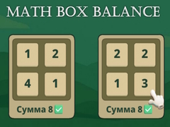 Cluiche Math Box Balance