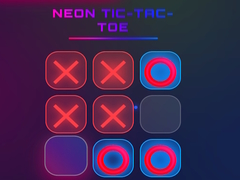 Cluiche Neon Tic Tac Toe