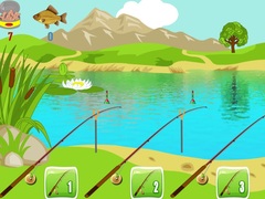 Cluiche Fishing With Three Rods