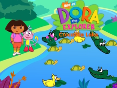 Cluiche Dora The explorer  Crocodile Lake
