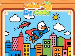 Cluiche Color By Code Super Duck