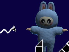 Cluiche Labubu Geometry Dash
