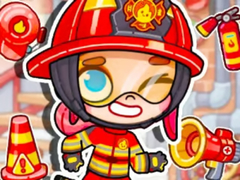 Cluiche Jigsaw Puzzle: Avatar World Fire Station