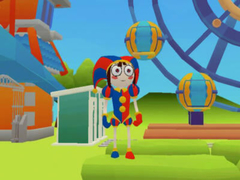 Cluiche Build Amusement Park with Pomni