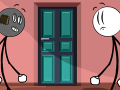 Cluiche Stickman Doors and Island