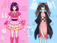 Cluiche Anime Doll - DIY Cosplay Girl
