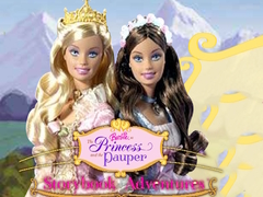 Cluiche Barbie as the Princess and the Pauper Storybook Adventures