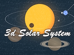 Cluiche 3d Solar System