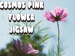 Cluiche Cosmos Pink Flower Jigsaw