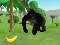 Cluiche Gorilla Simulator 3D