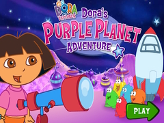 Cluiche Dora The explorer Dora's Purple Planet Adventure