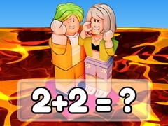 Cluiche Math Lava: Tower Race