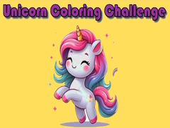 Cluiche Unicorn Coloring Challenge