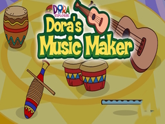 Cluiche Dora The explorer Dora's Music Maker