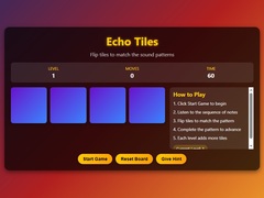 Cluiche Echo Tiles 