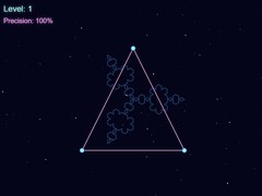 Cluiche Fractal Flow Cosmic Geometry