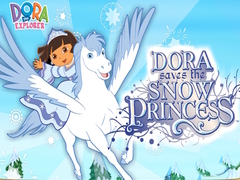 Cluiche Dora The Explorer Dora Saves the Snow Princess
