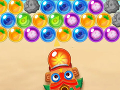 Cluiche Bubble Shooter Hawaii