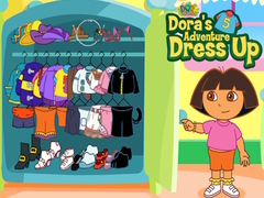 Cluiche Dora The explorer Dora's Adventure Dress Up