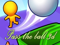 Cluiche Pass the ball 3d