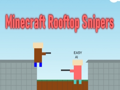Cluiche Minecraft Rooftop Snipers