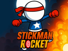 Cluiche Stickman Rocket