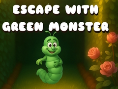 Cluiche Escape With Green Monster