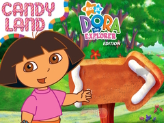 Cluiche Dora The explorer Edition Dora's Candy Land