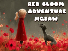 Cluiche Red Bloom Adventure Jigsaw