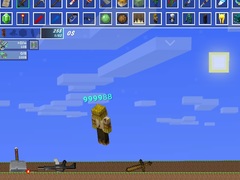 Cluiche The Mobs Farm In Mineblock!