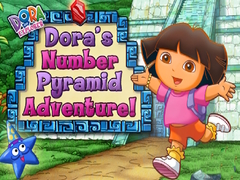 Cluiche Dora the Explorer Dora's Number Pyramid Adventure