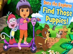 Cluiche Dora the Explorer Find Those Puppies