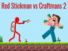 Cluiche Red Stickman Vs Craftmans 2
