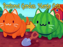 Cluiche Brainrot Garden. Merge Cats