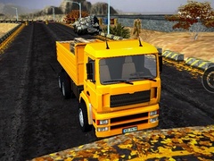 Cluiche Long Trailer Truck Transport Sim