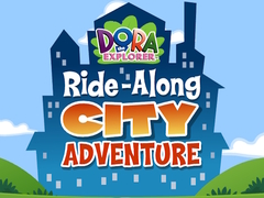 Cluiche Dora The explorer Dora's Ride-Along City Adventure