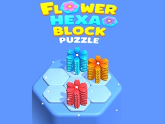Cluiche Flower Hexa Block Puzzle