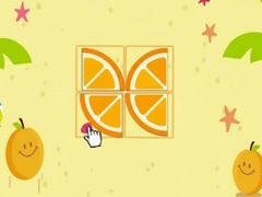 Cluiche Orange Puzzle Lab