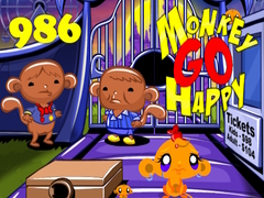 Cluiche Monkey Go Happy Stage 986