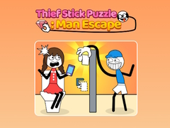 Cluiche Thief Stick Puzzle: Man Escape