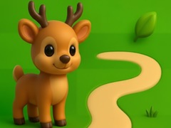 Cluiche Animal Path Puzzle