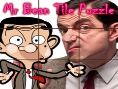 Cluiche Mr Bean Tile Puzzle