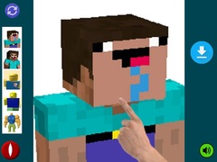Cluiche Noob Beating Lol Face