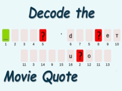 Cluiche Decode the Movie Quote